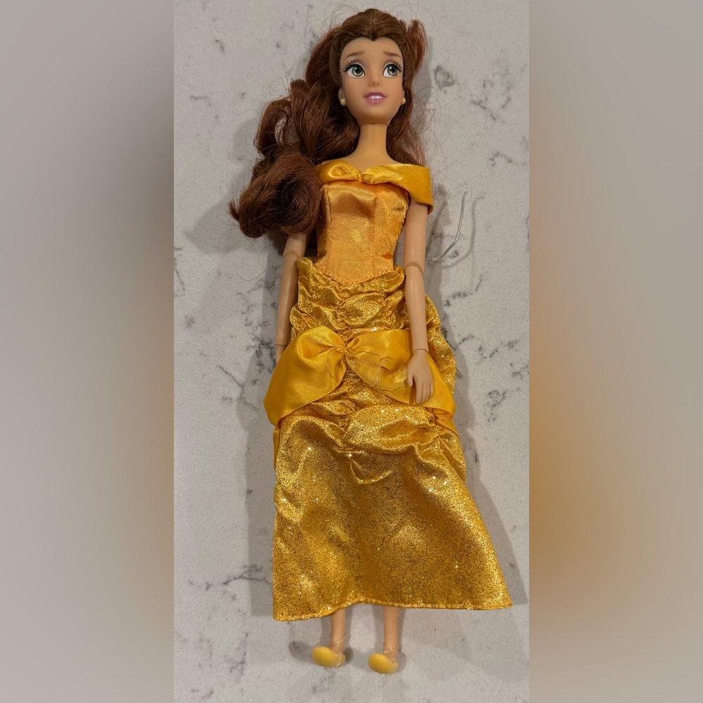 Disney Store Princess Belle Beauty and the‎ Beast Articulated Arms *New w/o Box*